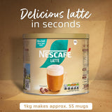 Nescafe Latte: Coffee Tin 1kg