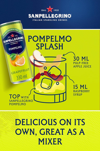 San Pellegrino Grapefruit - 330ml (Pack of 12)