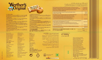 Werthers Original: Individually Wrapped Cndies - 1kg Bag