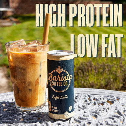 Barista Coffee Co Caffe Latte Can 250ml - Case of 12