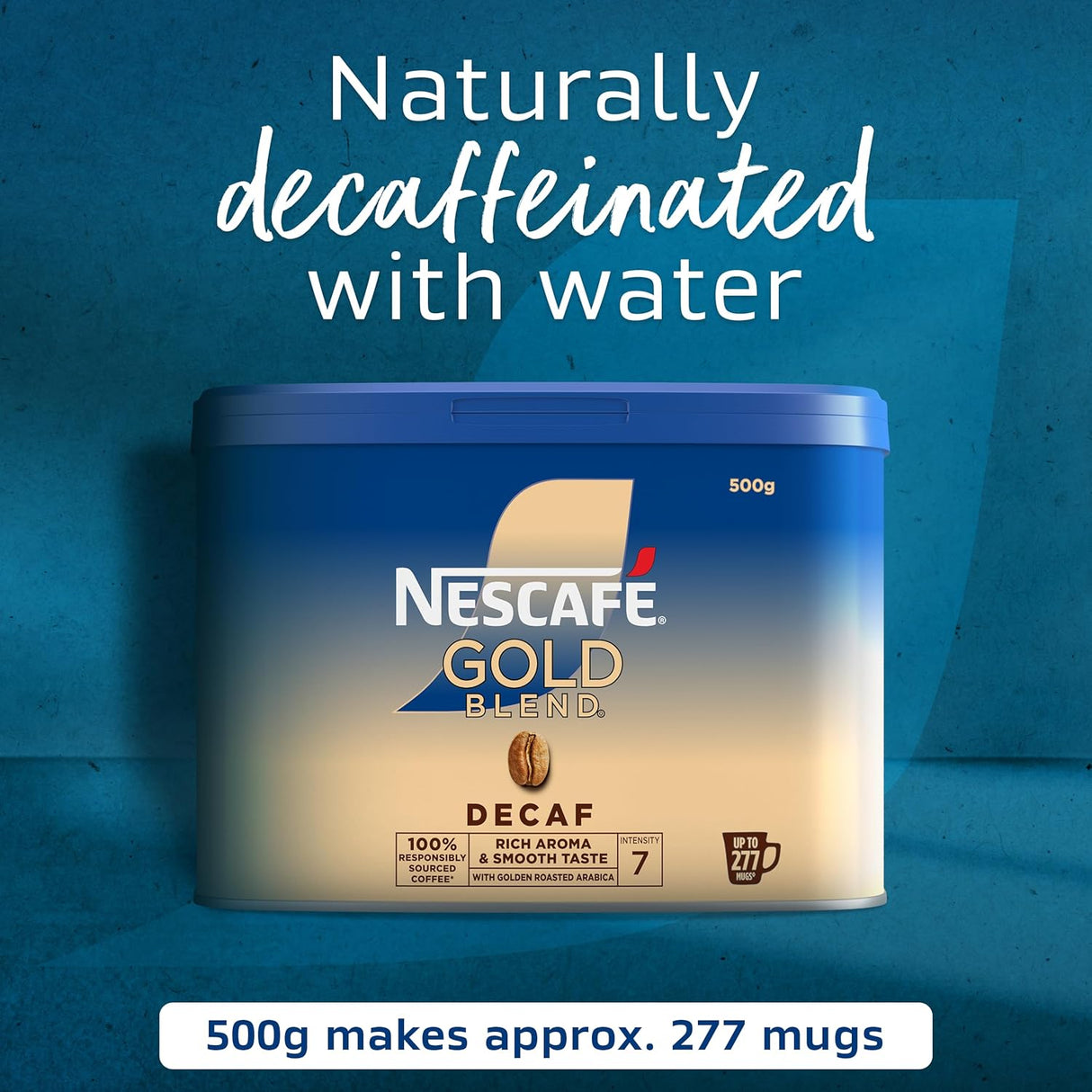 Nescafe Gold Blend Decaf: Coffee Tin 500g