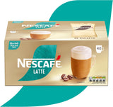 Nescafe Latte: Individual Coffee Stick Portions - (Box of 40)