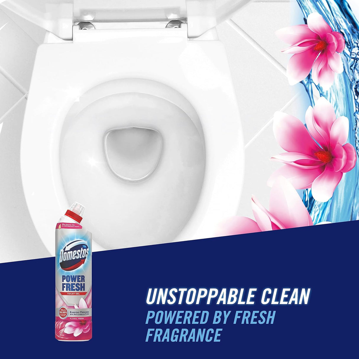 Domestos Power Fresh Toilet Gel 750ml