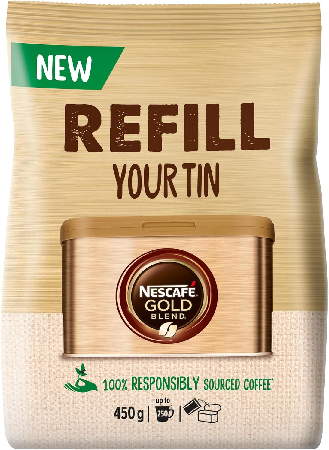 Nescafe Gold Blend: Refill Bag 450g