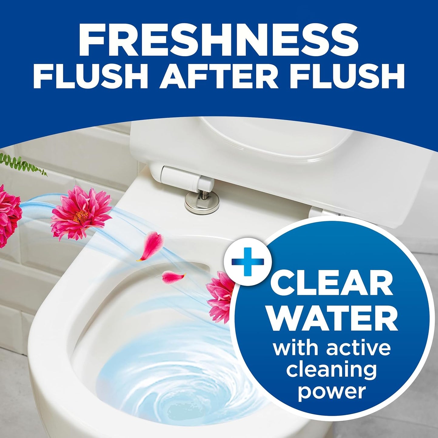 Bloo Toilet Blocks Flowers - 2 x 50g (Pack of 2)