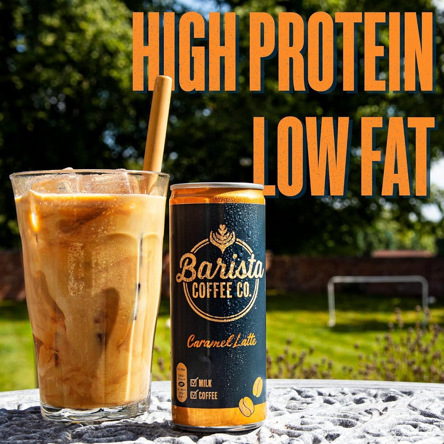 Barista Coffee Co Caramel Latte Can 250ml - Case of 12