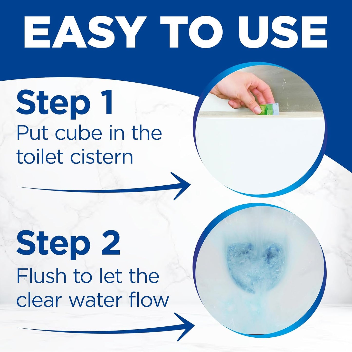 Bloo Toilet Blocks Lemon - 2 x 50g (Pack of 2)