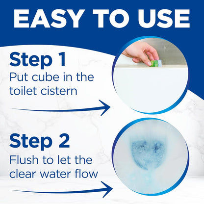 Bloo Toilet Blocks Lemon - 2 x 50g (Pack of 2)