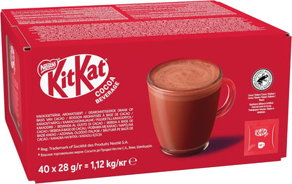 KitKat Instant Hot Chocolate Sachets 28g (Box of 40)