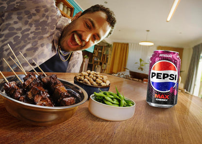 Pepsi Max Cherry - 330ml Cans (Case of 24)