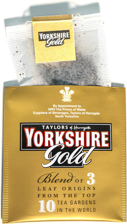 Yorkshire Tea Gold: Envelope Tea Bags - (Box of 200)