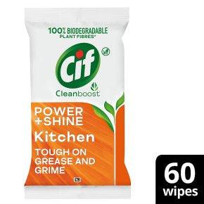 Cif Kitchen Cleaning Wipes (Pack of 60) - Vending Superstore