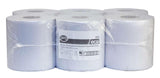 Centrefeed Rolls 2ply White - 16.6cm x 120m (Pack of 6 Recycled Rolls) - Vending Superstore