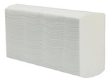 PRO Z-Fold White 2 Ply Paper Hand Towels - 23x23cm (Case of 3000) - Vending Superstore