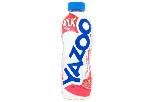 Yazoo Strawberry Flavoured Milk - 400ml (Case of 10)
