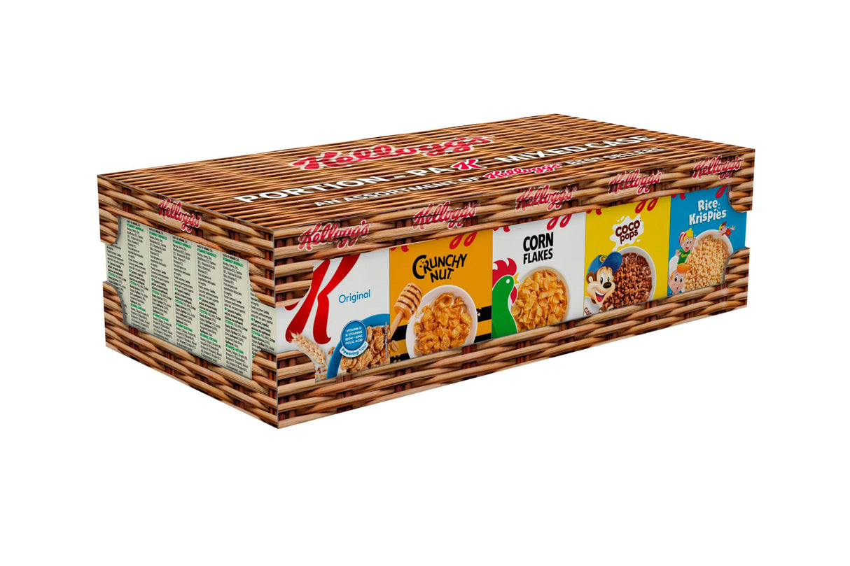 Kellogg's Cereal Portion-PaK Mixed Case (35 Individual Boxes of Cereal)