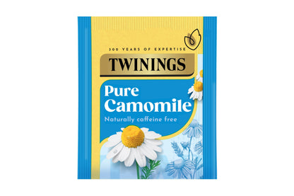 Twinings Tea: Camomile  - Individually Wrapped Envelope Tea Bags - (Box of 20)
