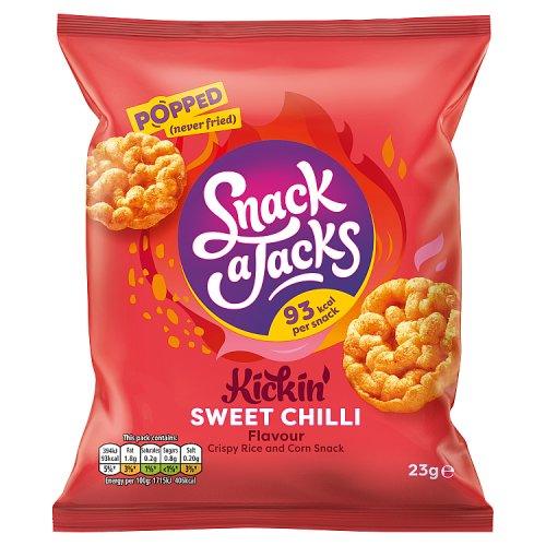 Snack a Jacks Sweet Chilli Rice Cakes 23g (24pack) - Vending Superstore