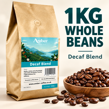 Amber Coffee Co Decaf Blend Coffee Beans - 1kg