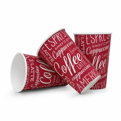9oz Rosa Coffee Lovers Vending Cups - (Box of 1000)