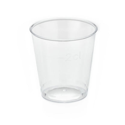 Disposable Clear Shot Glasses 20ml - Box of 1000