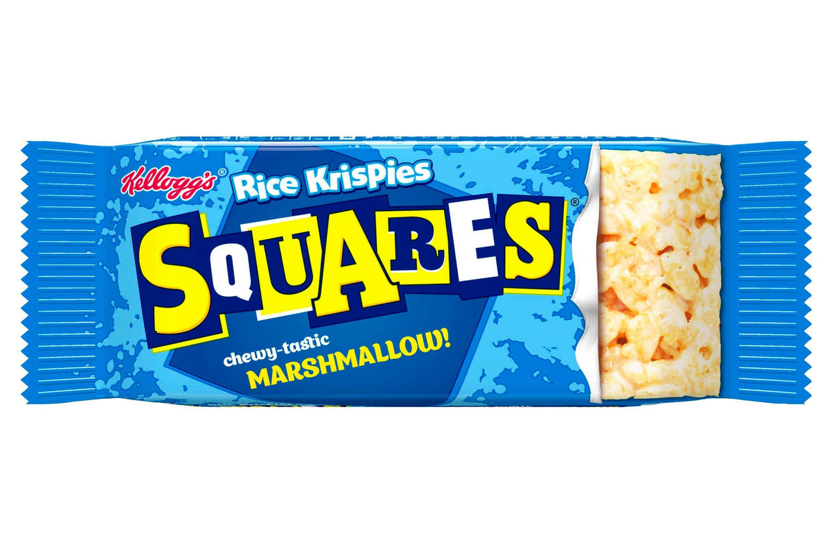 Kellogg’s Squares Marshmallow Cereal Bars - 28g (Box of 30)