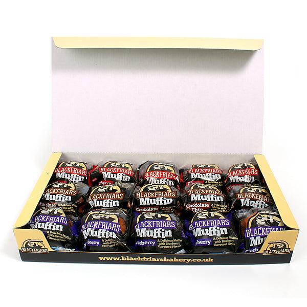 BlackFriars Individually Wrapped Muffins - Standard Muffin Mix - Box Of 20 - Vending Superstore