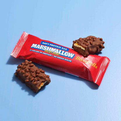 Barebells Marshmallow Rocky Road Soft Protein Bars 55g – (Box of 12)