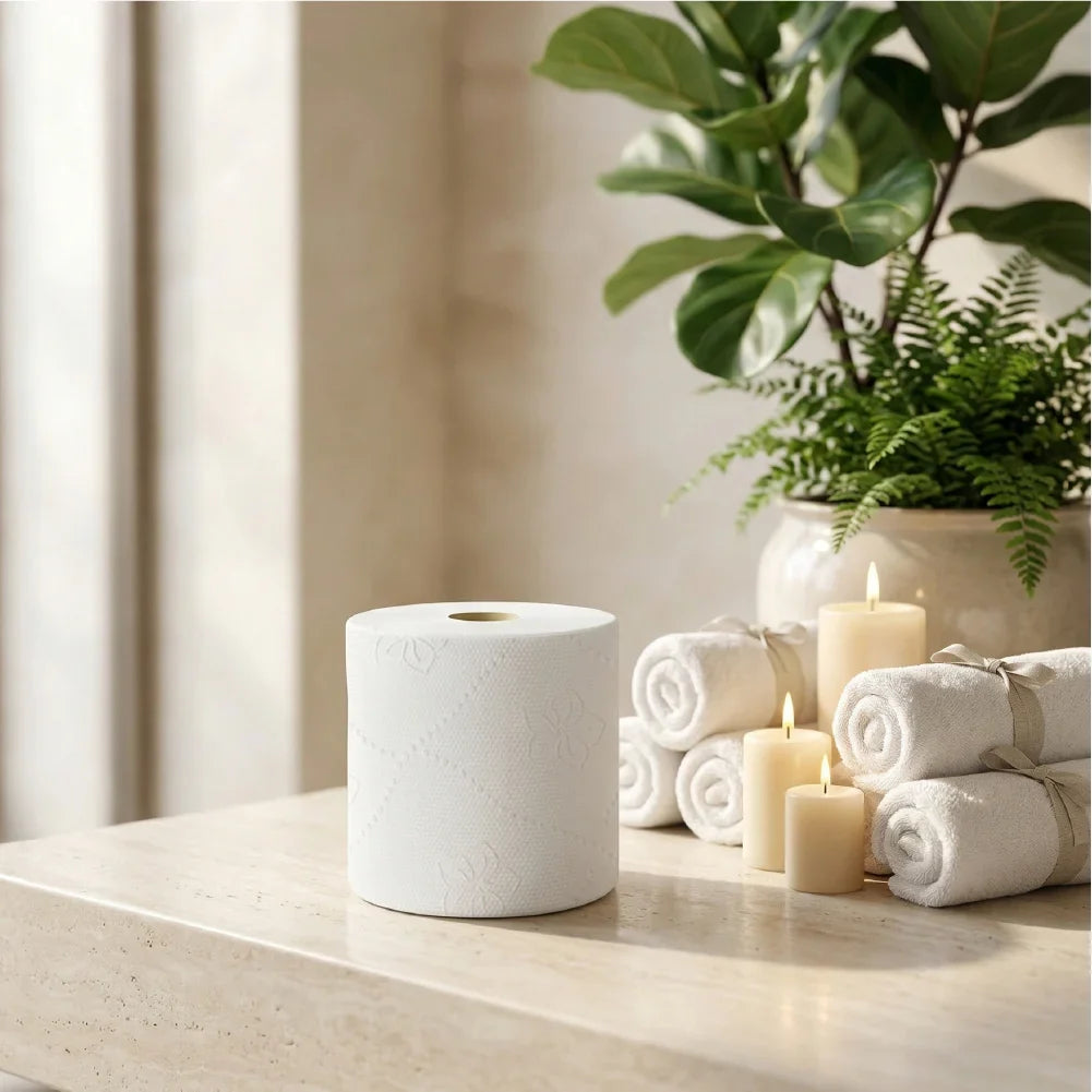 Bloom Snuggle Soft 3-Ply Toilet Roll – 45 Rolls (5 Packs of 9)