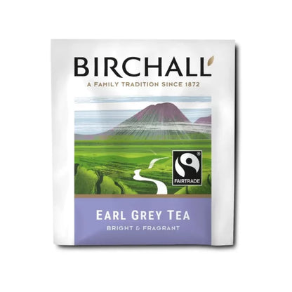 Birchall Tea - Individually Wrapped Earl Grey Envelope Tea Bags (Box of 25)