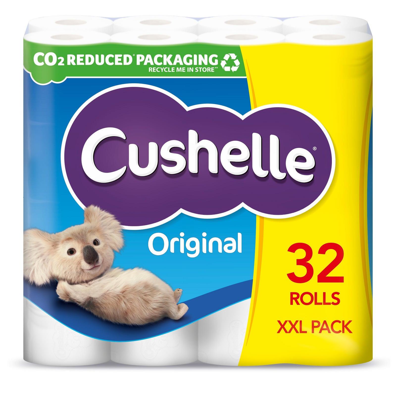 Cushelle Toilet Roll White XXL (32 Pack) - Vending Superstore