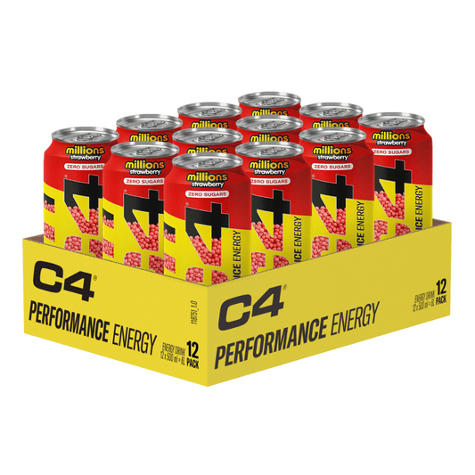 Cellucor C4 Energy - Carbonated Millions - 500ml (Pack of 12)