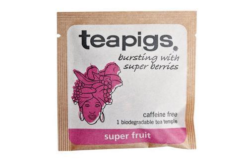 Teapigs - Super Fruit Tea 50 Individually Wrapped Envelope Tea Bags - Vending Superstore