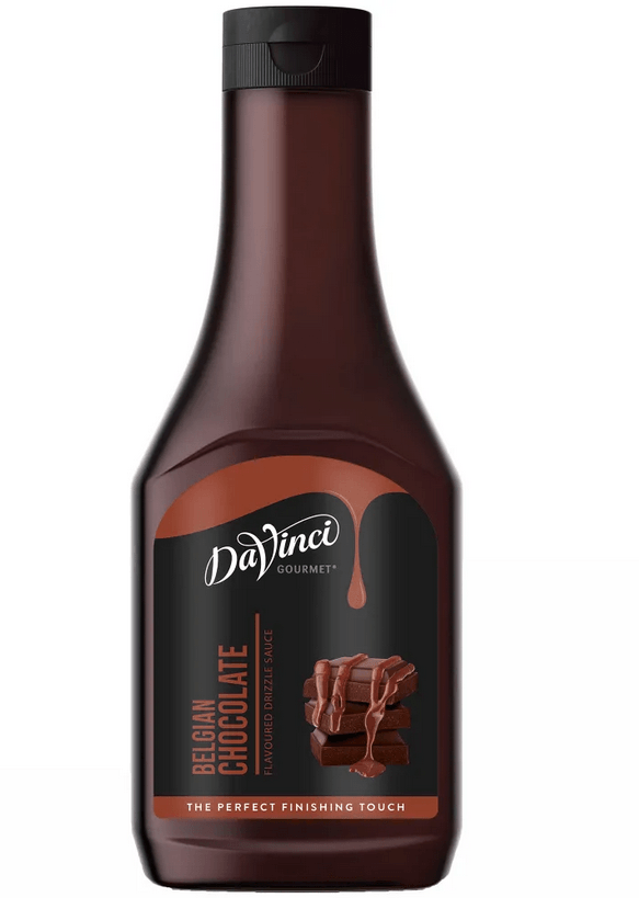 DaVinci Belgian Chocolate Drizzle Desert Topping Sauce (500g) - Vending Superstore