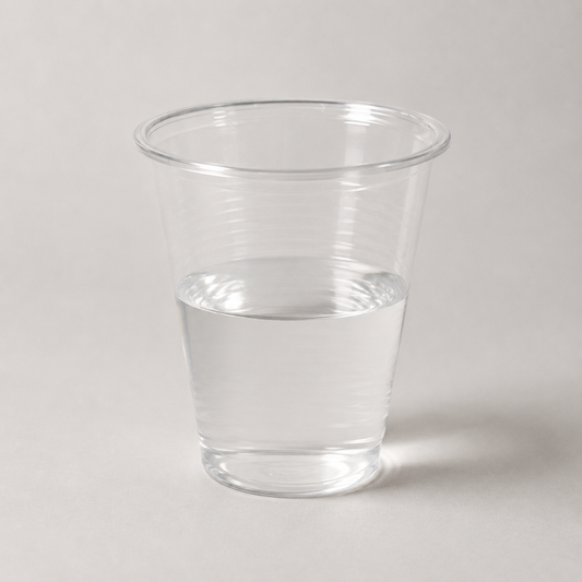 7oz / 200ml Clear Plastic Disposable Water Cups - (Box of 2000)