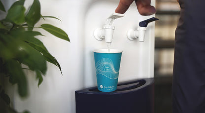 7oz Single Wall Water Cup (PE) (Go-Aqua) (Box of 1000 Cups)