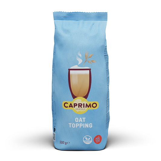 Caprimo Oat Topping Drink Powder for Vending & Coffee Machines (Milk Replacement) - (500g Bags)