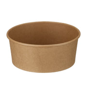 750ml Round Kraft Deli Bowls - Case of 300