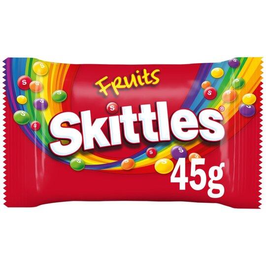 Skittles Fruits Bag 36 x 45g - Vending Superstore