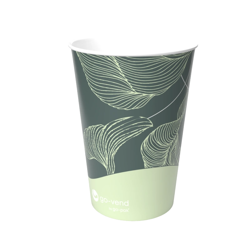 9oz Go-Vend Paper Vending Machine Cups - 73mm Diameter - (Box of 1000)