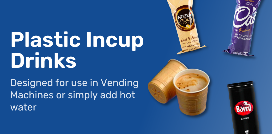 73mm Plastic Incup Coffee Vending Drinks