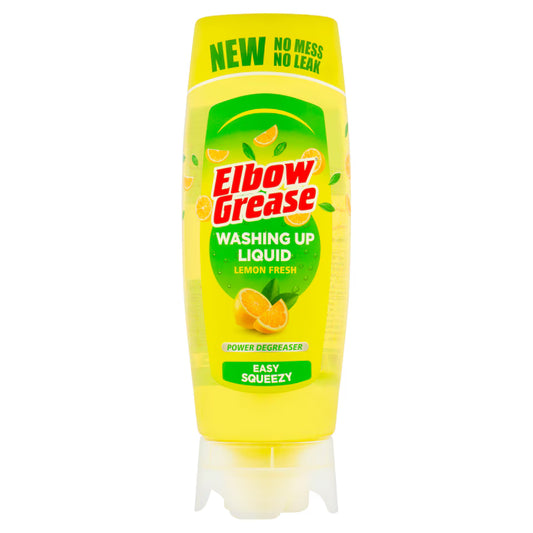 Elbow Grease Washing Up Liquid Lemon - 450ml
