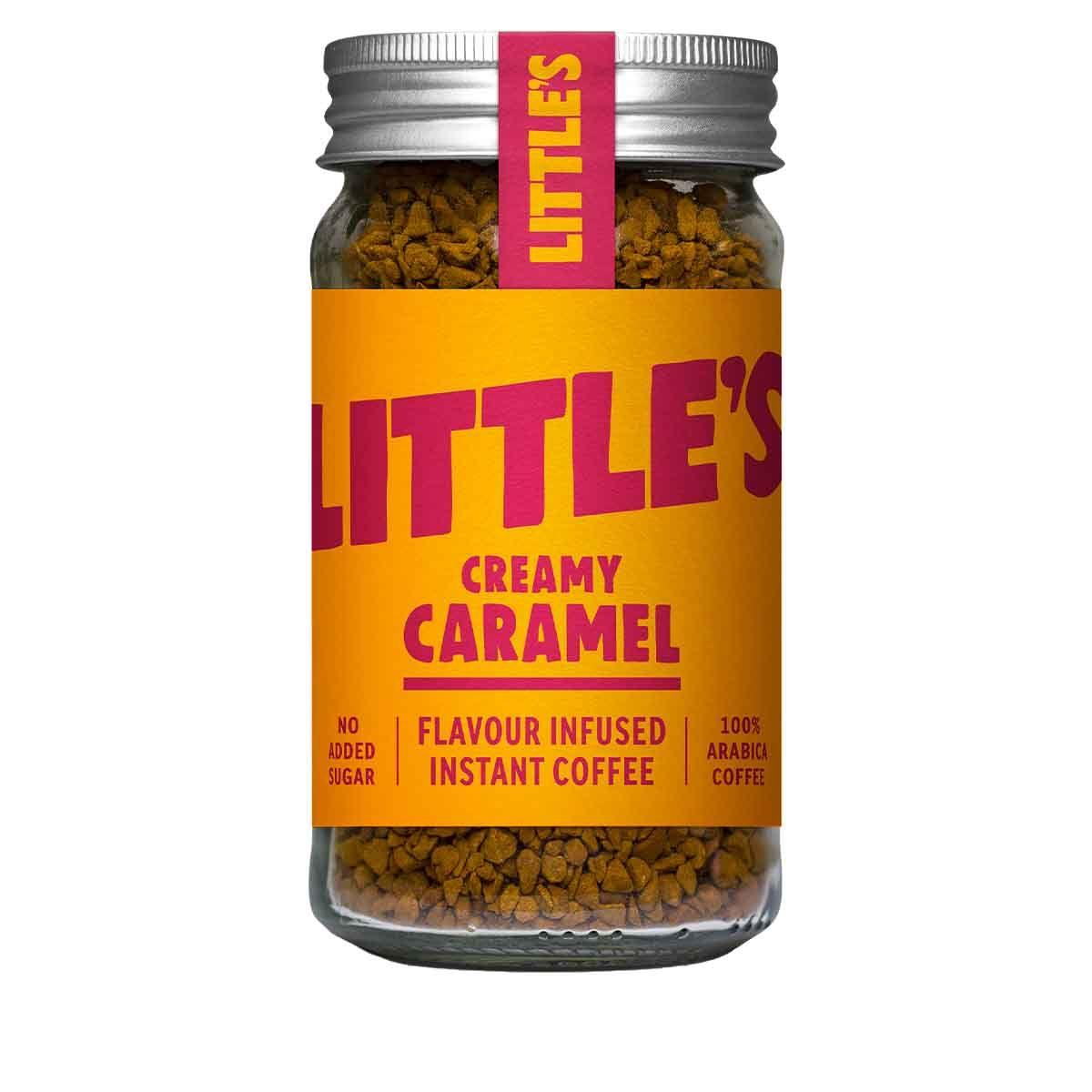 Littles - Flavoured Instant Coffee Creamy Caramel - 50g - Vending Superstore