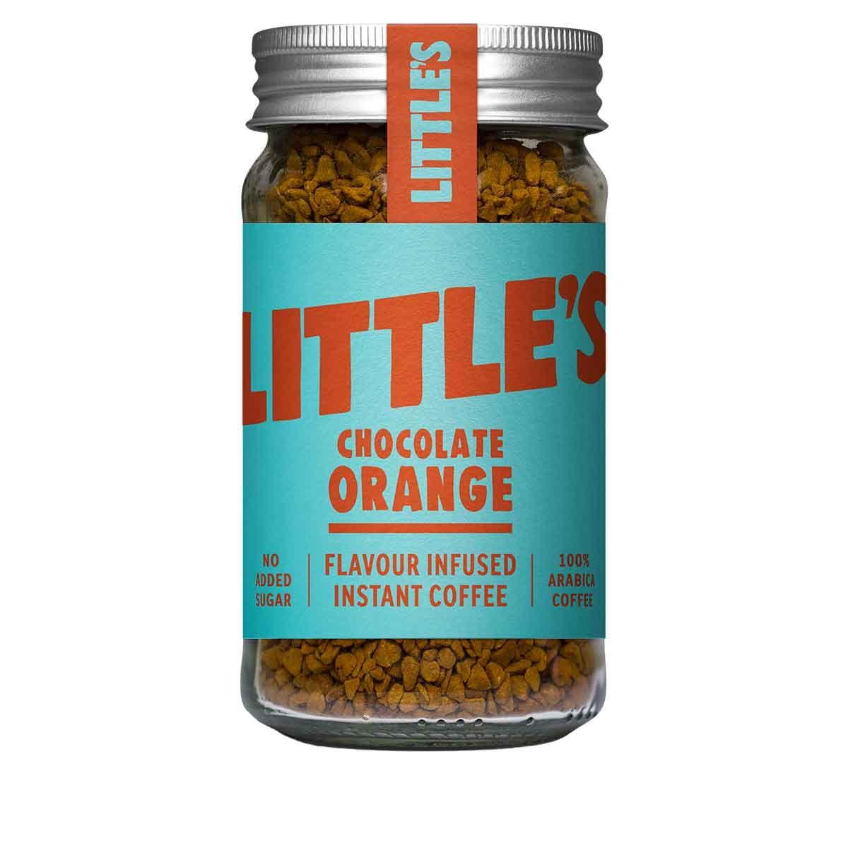Littles - Flavoured Instant Coffee Chocolate Orange - 50g - Vending Superstore