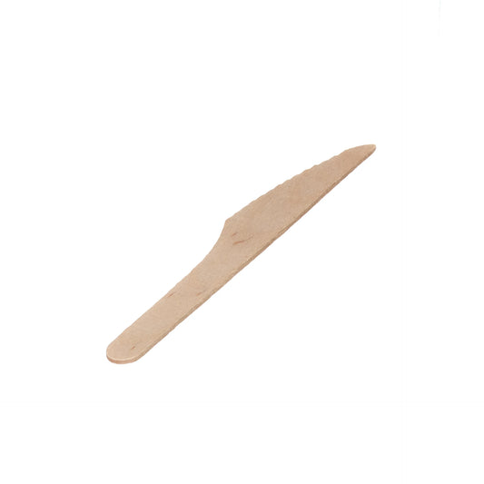 Wooden Knives Biodegradable - Pack of 100