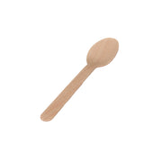 Wooden Dessert Spoons Biodegradable - Pack of 100