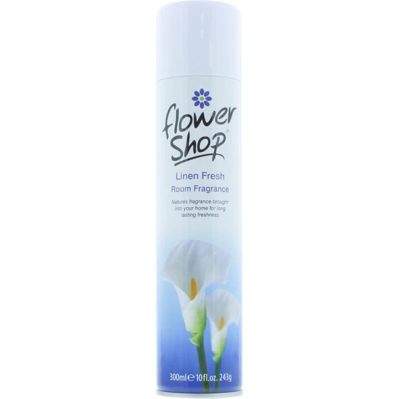 Flower Shop Linen Fresh Air Freshener - 300ml (Case of 12)