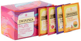 Twinings Tea: Fruit Tea Selection Pyramid - Individually Wrapped Envelope Tea Bags - (Box of 20)