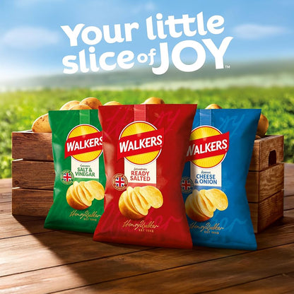 Walkers Crisps: Ready Salted - 32.5g (Box of 32)