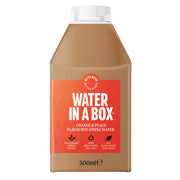 Water in a Box Orange & Peach Spring Water - 12 x 500ml